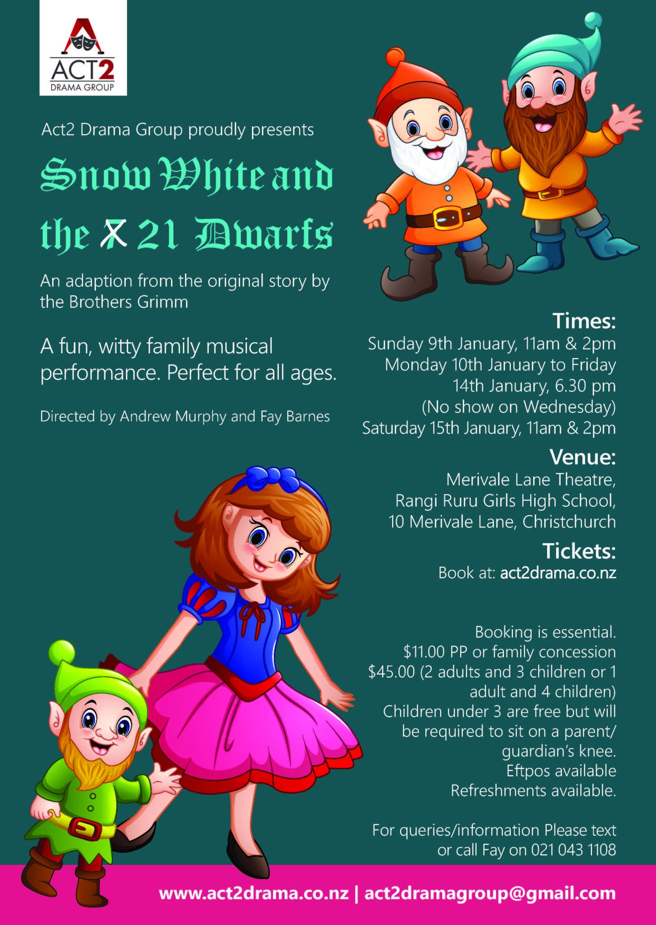 Snow White poster - A4