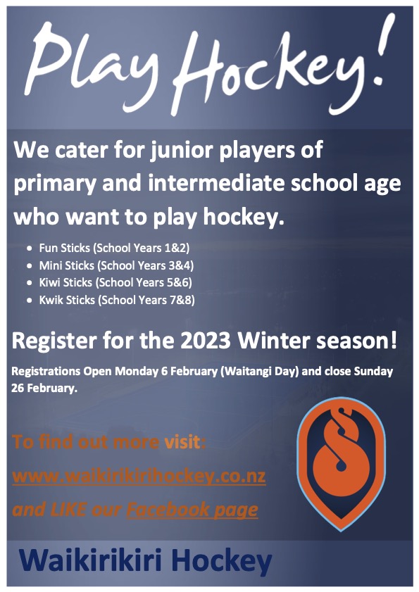 Play hockey - Junior 2023