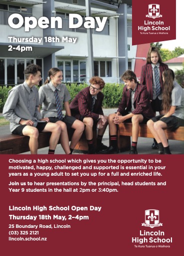 LHS - Open Day 18 May 2023